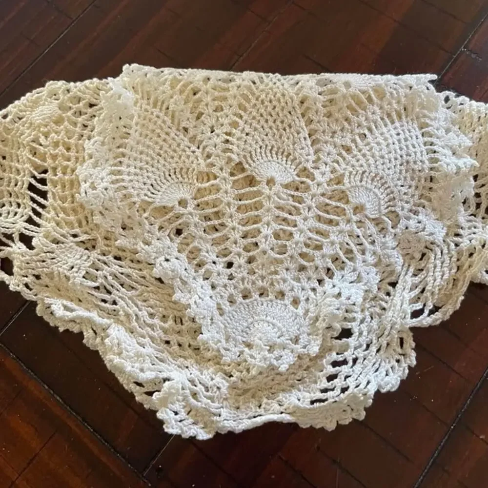 Vintage lace doilies set of 3